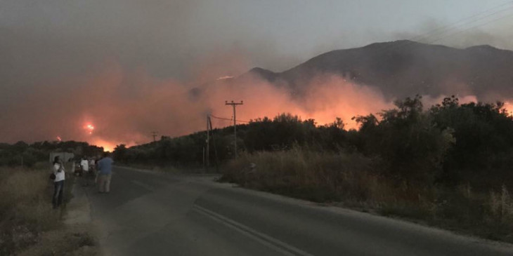 Πίστωση 15 εκ ευρώ στο ΠΔΕ για οδικά έργα στις πυρόπληκτες περιοχές της Πελοποννήσου