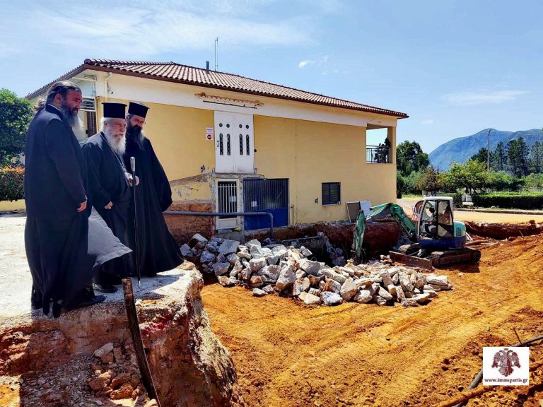 Σε εξέλιξη οι εργασίες για τη νέα πτέρυγα του Ιδρύματος Ανιάτων στη Μαγούλα