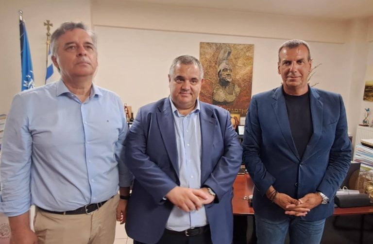Ο Υφυπουργός Εσωτερικών, Βασίλης Σπανάκης στη Σπάρτη