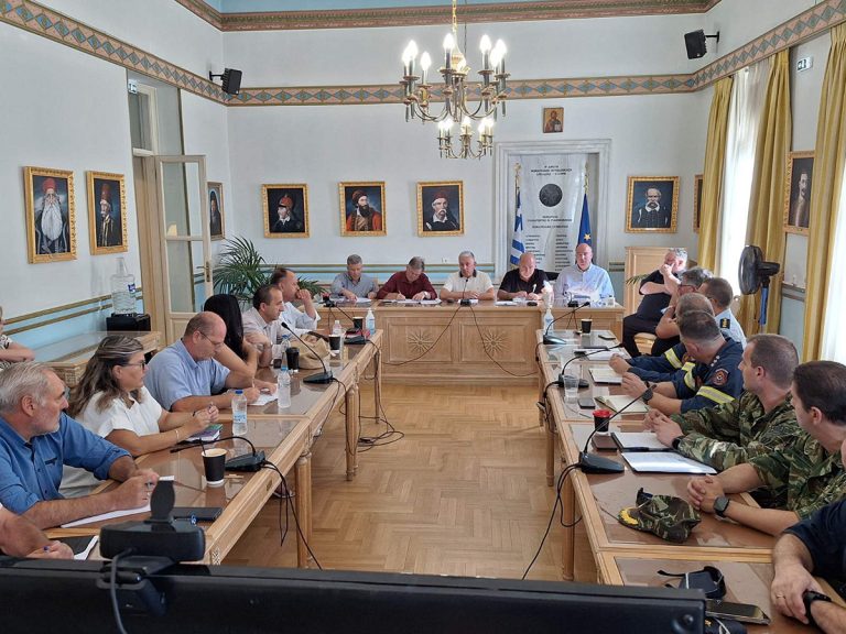 Σύσκεψη στην Τρίπολη για μέτρα πρόληψης απέναντι σε πλημμύρες και ακραία φαινόμενα
