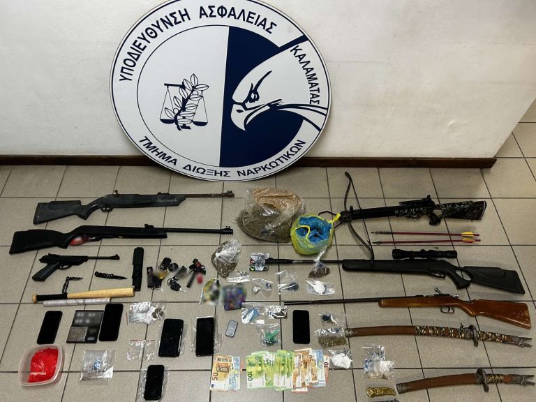 Εξάρθρωση εγκληματικής ομάδας διακίνησης ναρκωτικών στην Μεσσηνία