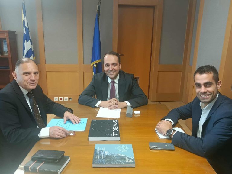 Προς ολοκλήρωση η κτηματογράφηση στη Λακωνία-Συνάντηση Κρητικού με τον Υφυπουργό Ψηφιακής Διακυβέρνησης