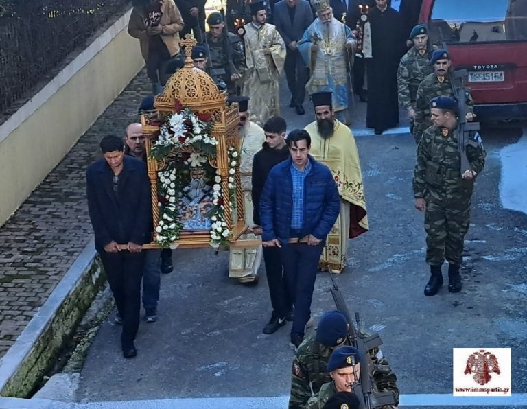 Με κατάνυξη και τιμή ο εορτασμός του Αγίου Θεοκλήτου στο Καστόρι