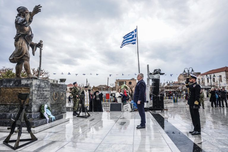 Παρουσία του Προέδρου της Δημοκρατίας οι εορταστικές εκδηλώσεις στην Αρεόπολη για την για την 205η επέτειο της 17ης Μαρτίου 1821,ημέρα έναρξης του απελευθερωτικού αγώνα