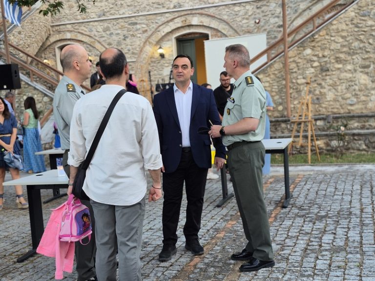 Ο Αντιπεριφερειάρχης Λακωνίας Θεόδωρος Βερούτης στο ManTech Fest 2026 του Πανεπιστημίου Πελοποννήσου.
