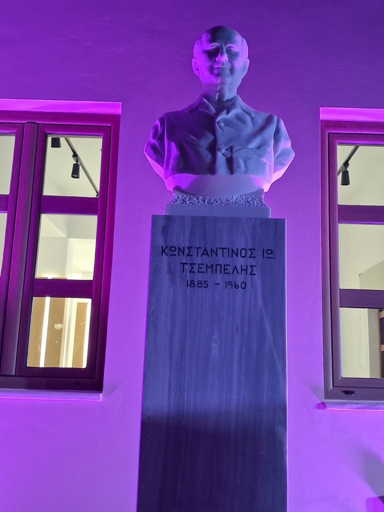 Αποκαλυπτήρια της προτομής του Μεγάλου Ευεργέτη Κωνσταντίνου Τσεμπελή στο Γεράκι